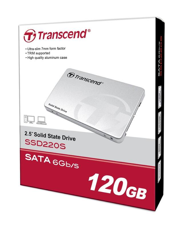 Unidade de estado sólido Transcend TS120GSSD220S 120 GB SATA III